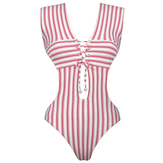 Swimsuit white-goji