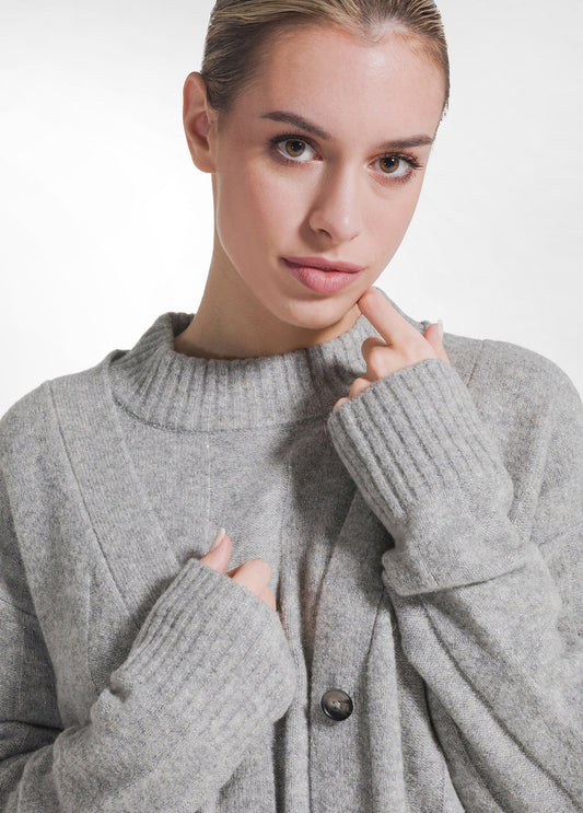 Chaqueta lana Gris