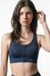 Sujetador deportivo con cremallera frontal - flanesyfresones