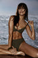 Biquini top kaki Lita