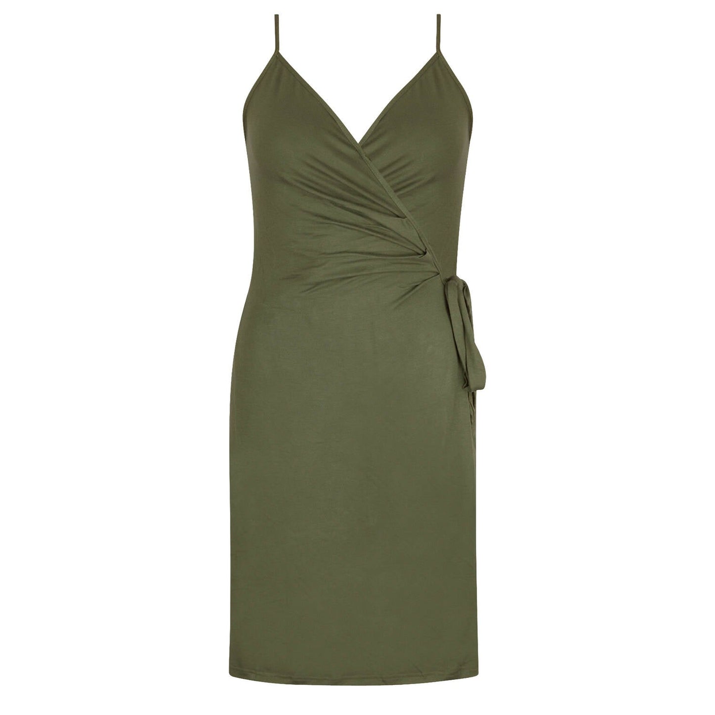 VESTIDO  KAKI LA SMARTISSIME - flanesyfresones