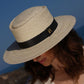 Sombrero Mujer Paja Blanco ACAPULCO