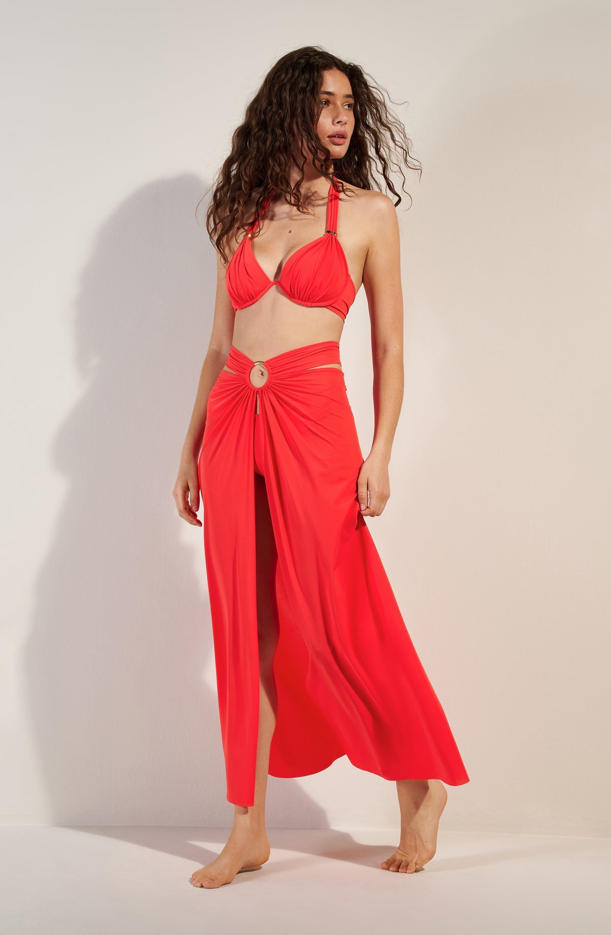 Vestido o falda PETRA - Groseille - flanesyfresones