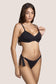 Bikini negro Copa Entera aro interior Rodero