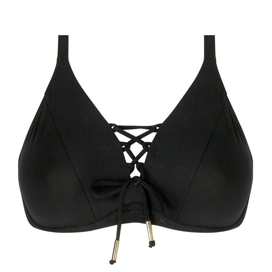 Biquini top  negro LA GLAM TONIQUE