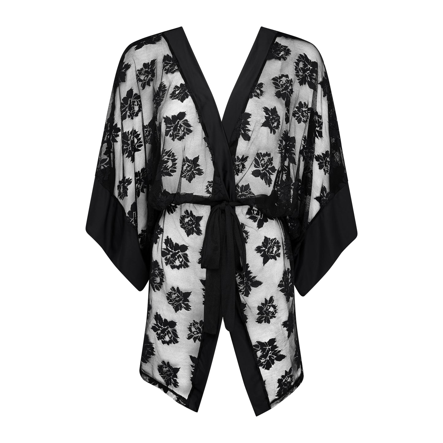 Kimono  negro MAYELA