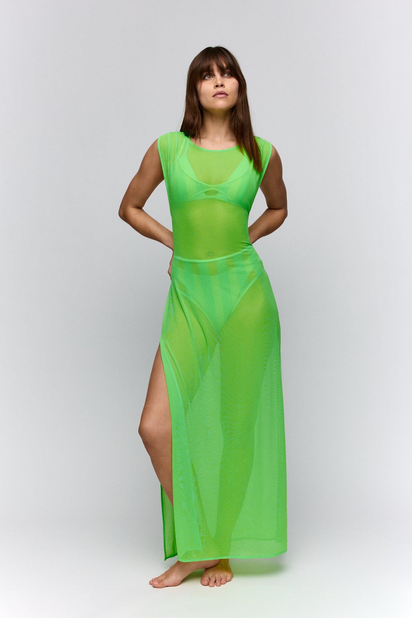 Vestido SHA neon