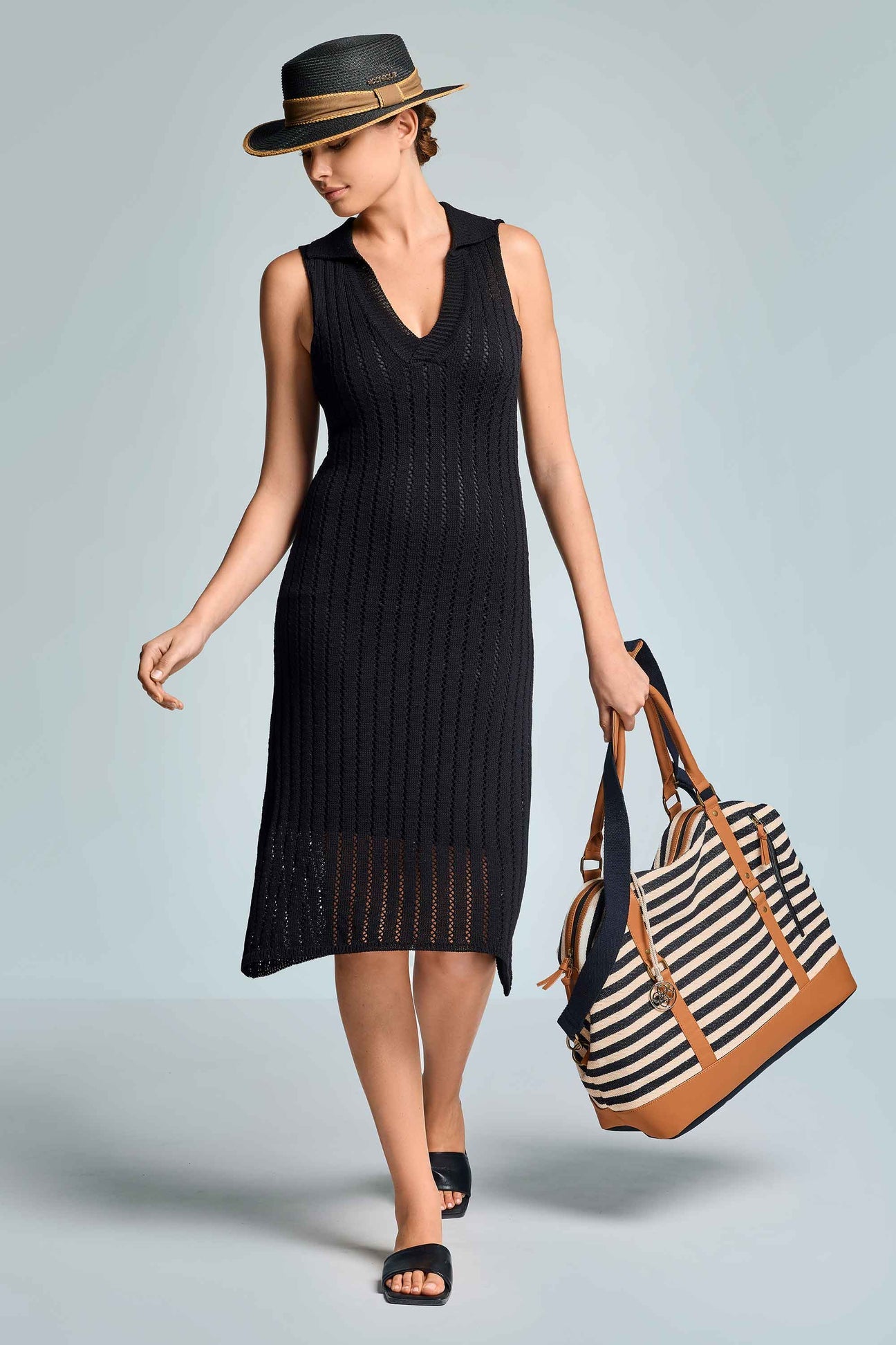 Vestido con cuello - flanesyfresones