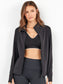 Chaqueta deporte negra