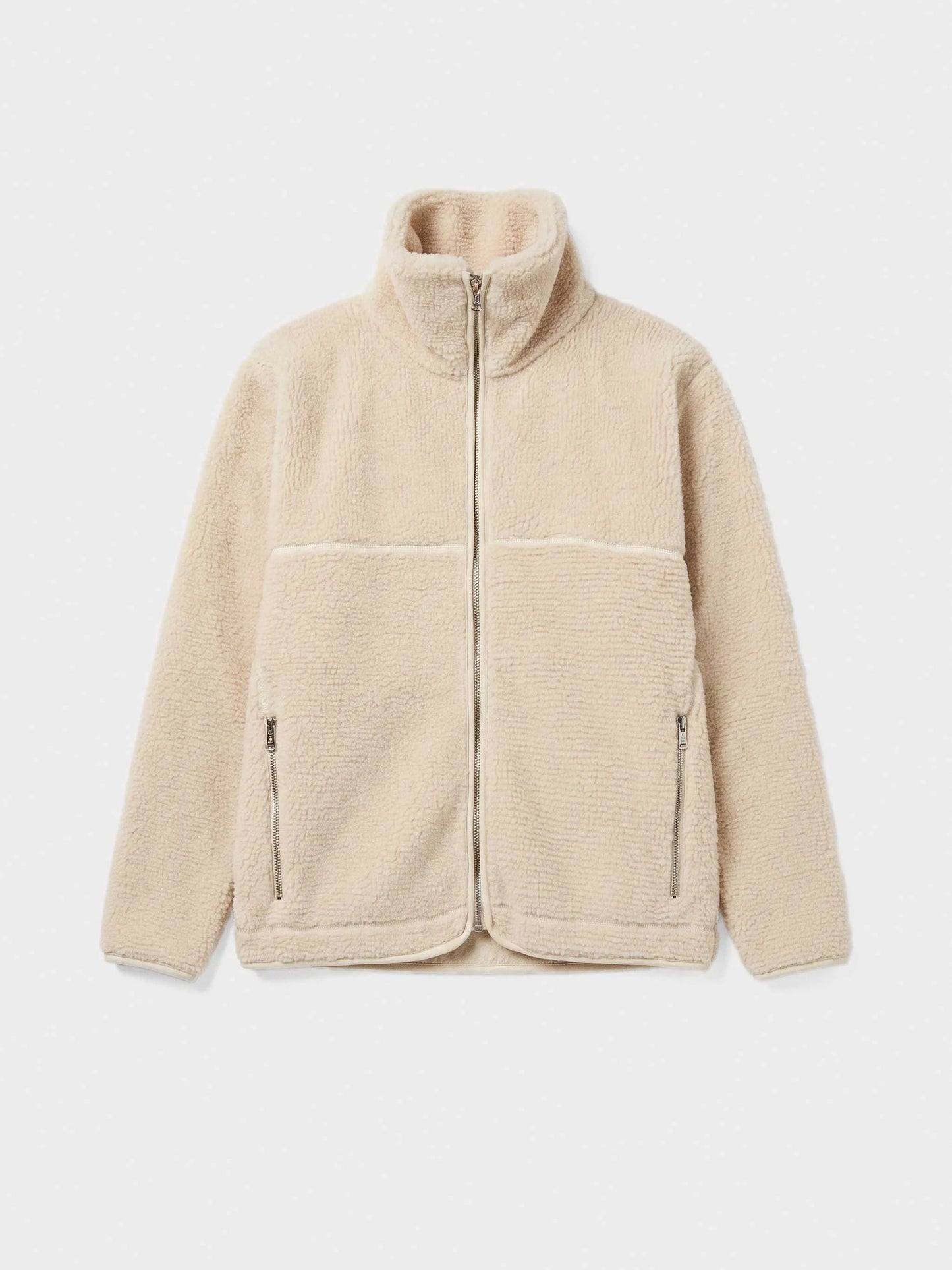 Abrigo manga larga Beige