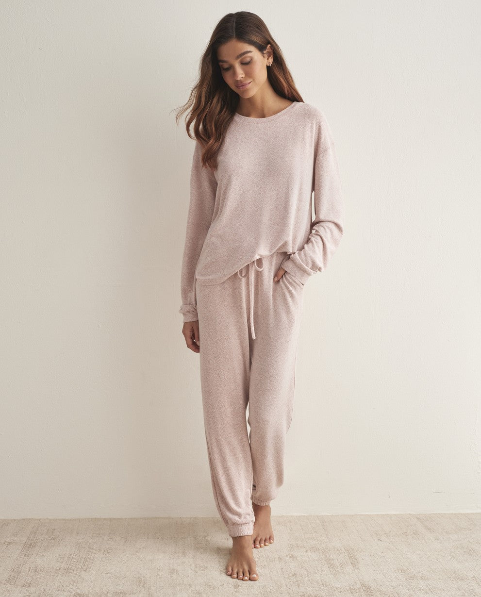 Pijama set rosa