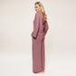 Pijama largo mauve