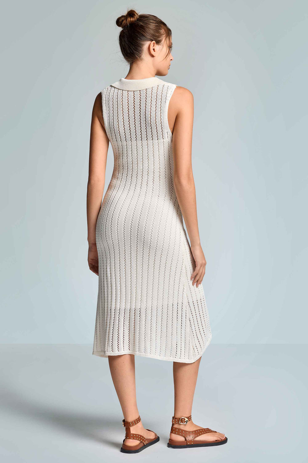 Vestido con cuello - flanesyfresones