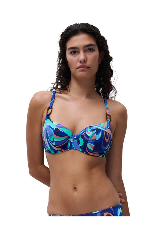 Top bikini con aro cobertura completa Chantelle