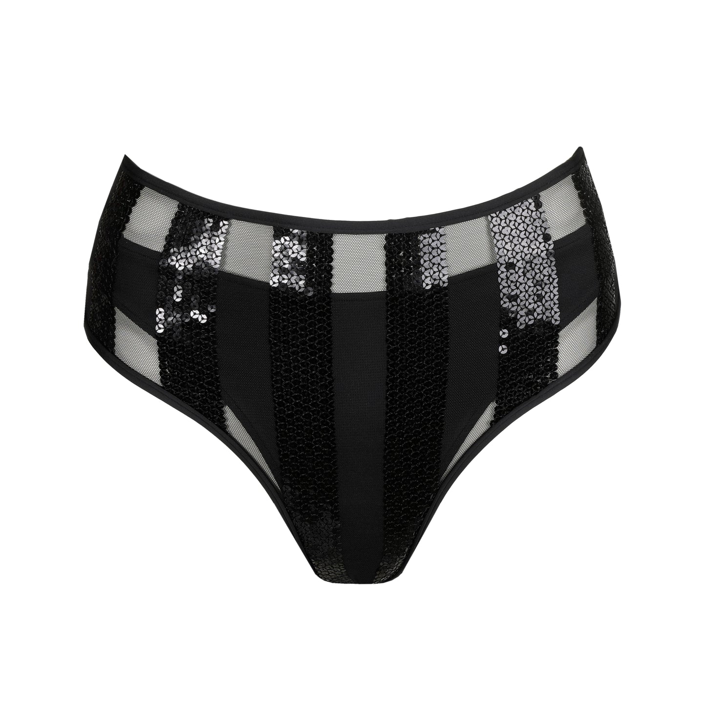 Bikini Braga talle alto negro SHA