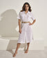 Vestido camisero blanco