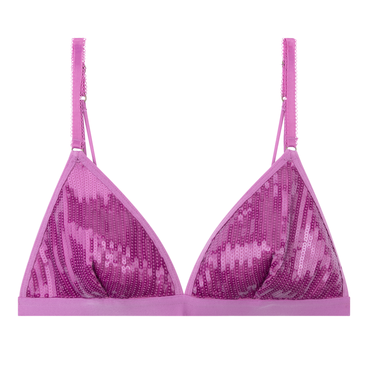 UMA triangle bralette  PURPLE