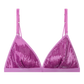 UMA triangle bralette  PURPLE