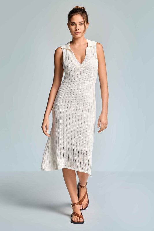 Vestido con cuello - flanesyfresones