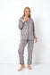 Valencia pijama long grey