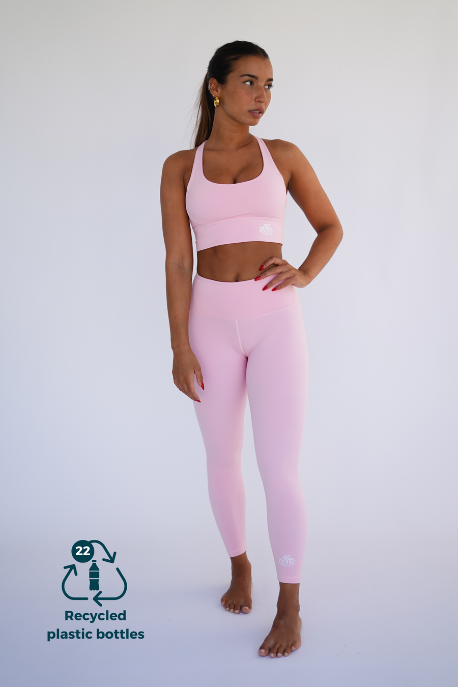 LEGGING CLASICO FIT PLANET ROSA