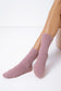Lovely socks 2-pack pink/grey