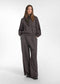 SOFT COTTON TROUSERS - BROWN