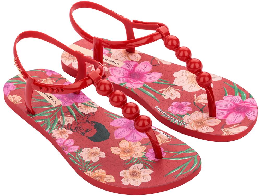 CHANCLAS RED PINK YELLOW