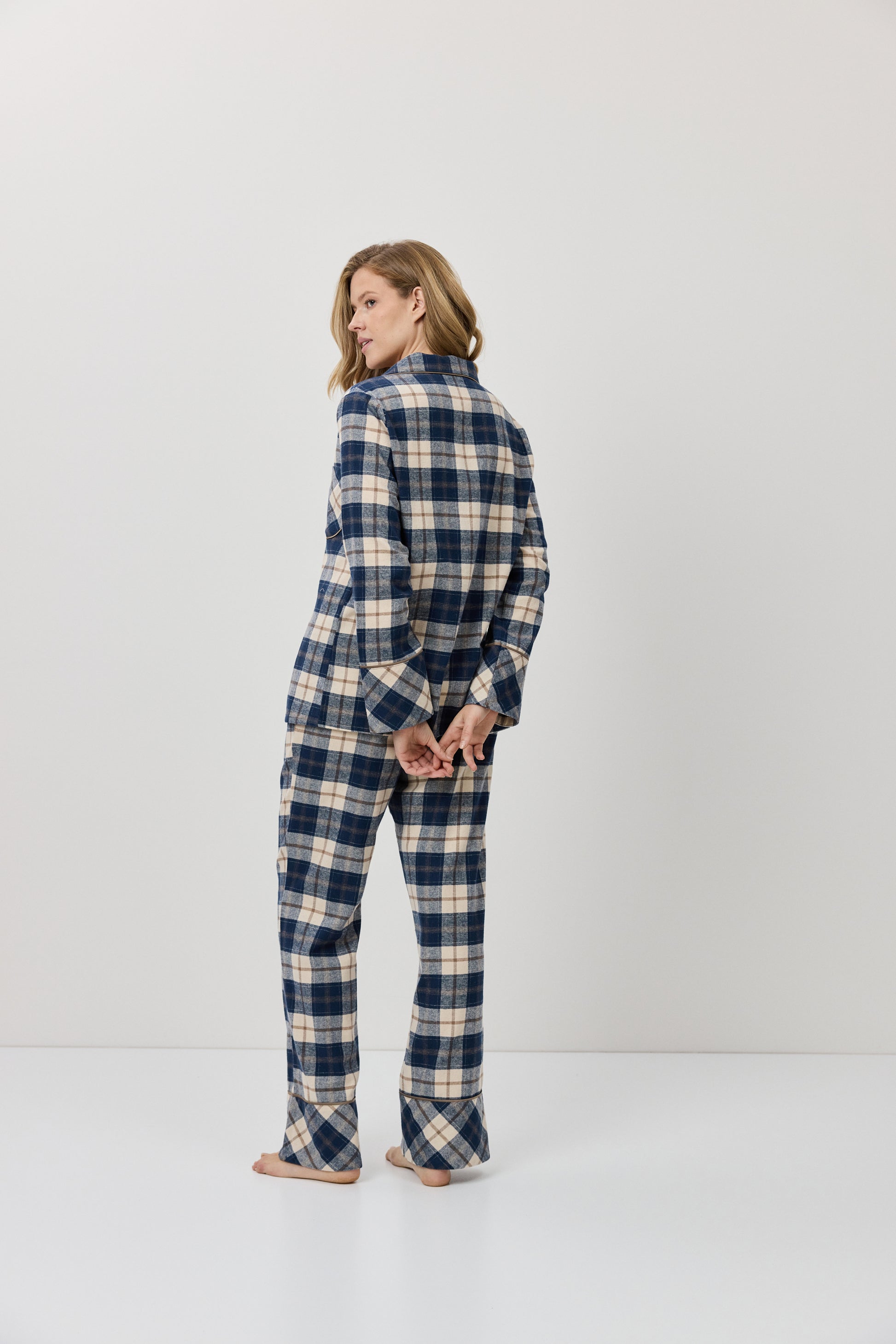 Pijama largo Morgana - flanesyfresones
