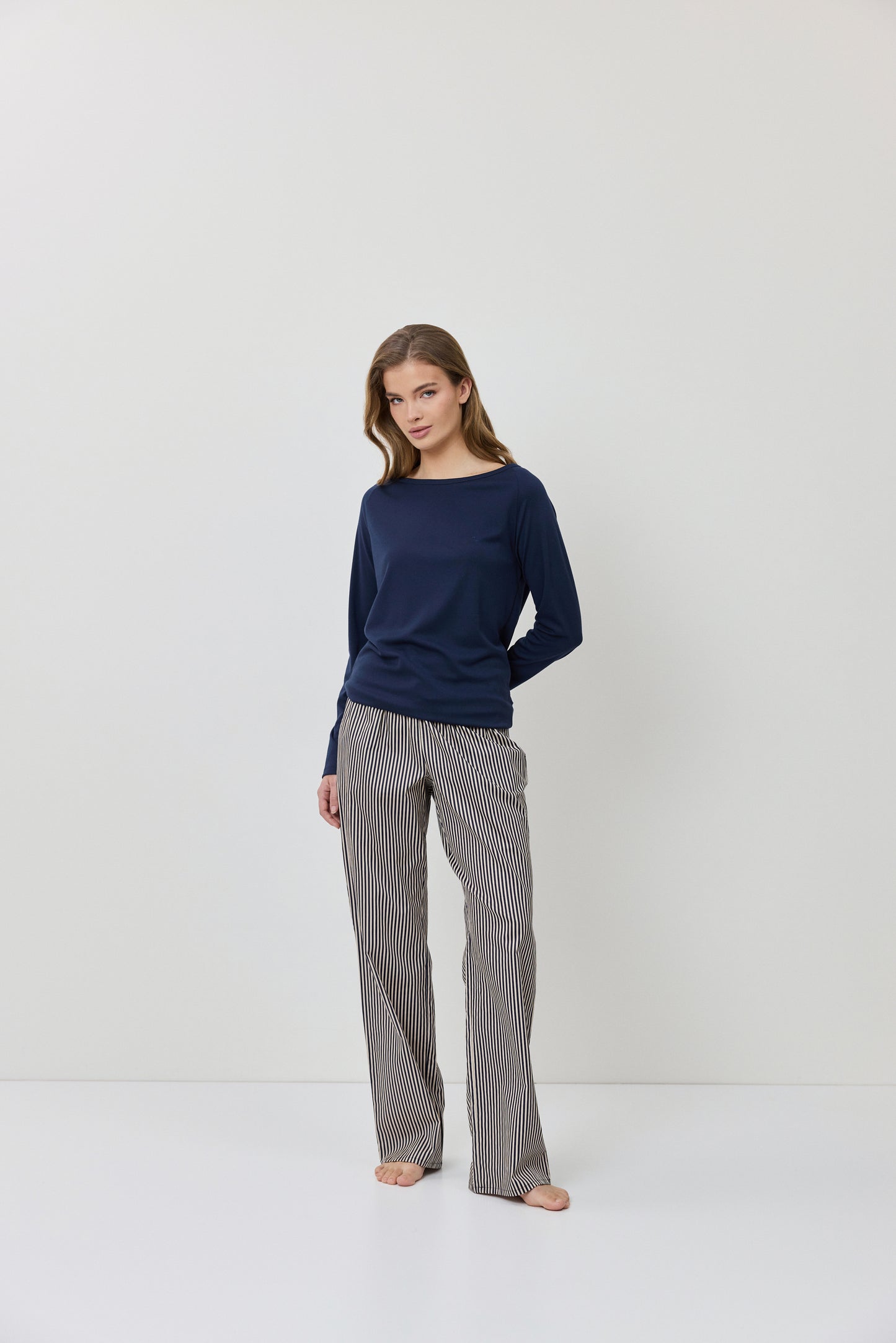 Pijama largo Navina - flanesyfresones