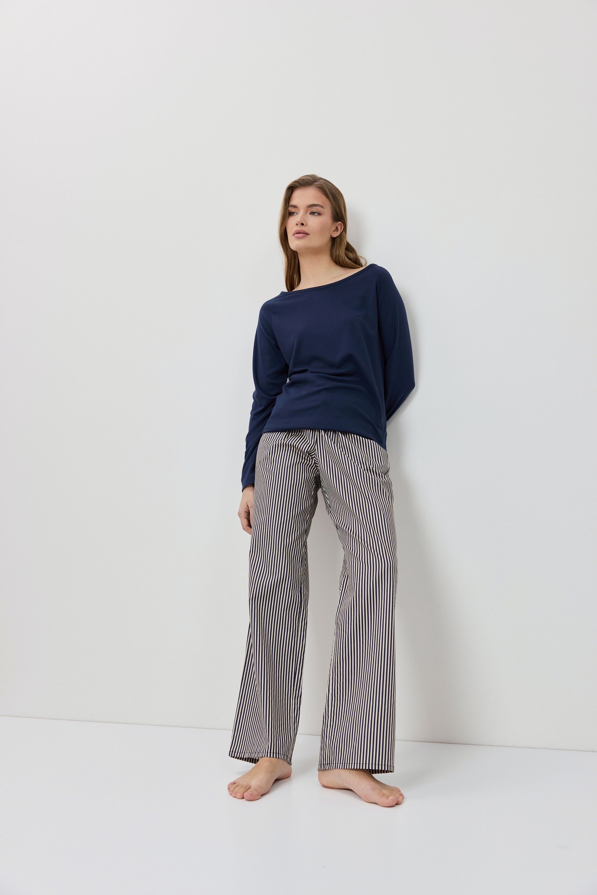 Pijama largo Navina - flanesyfresones