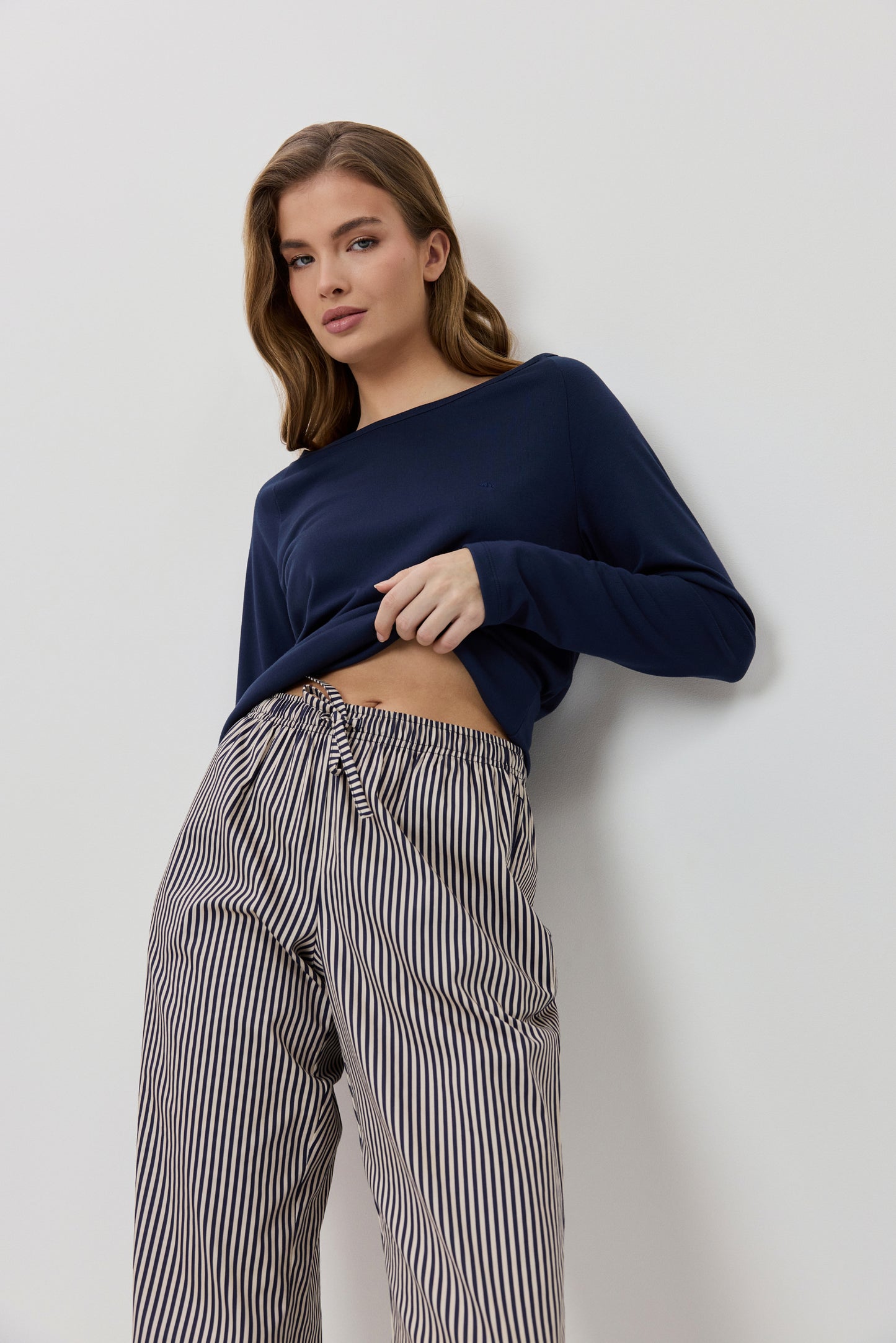 Pijama largo Navina - flanesyfresones