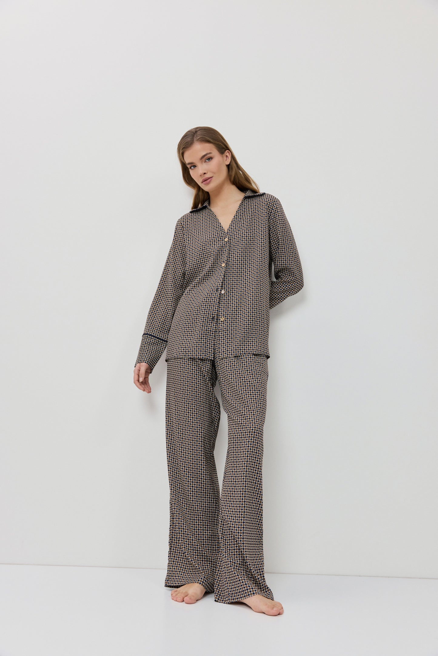 Pijama largo Ophira - flanesyfresones