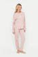 Pijama Dos Piezas Rosa