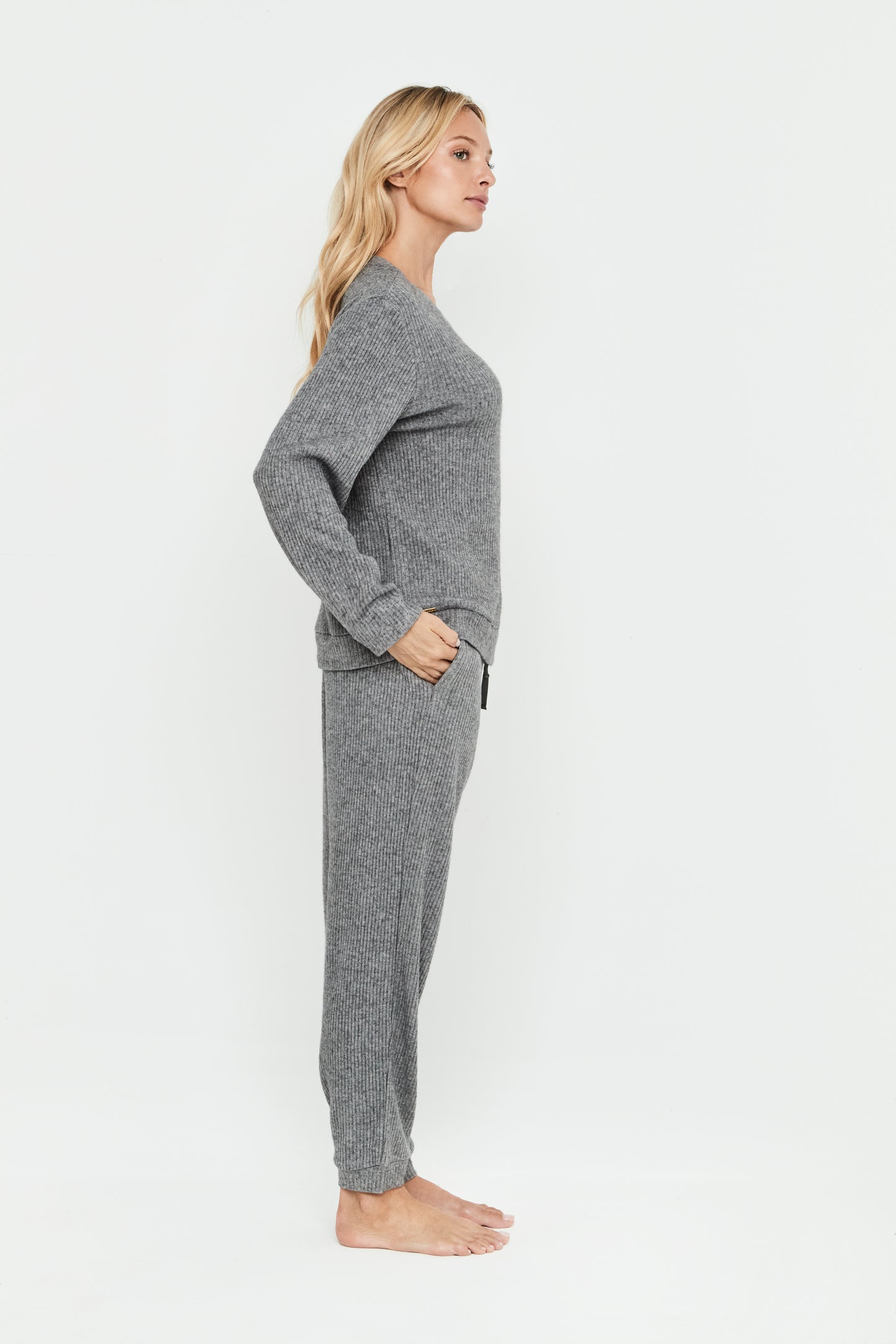 Pijama Dos Piezas Gris