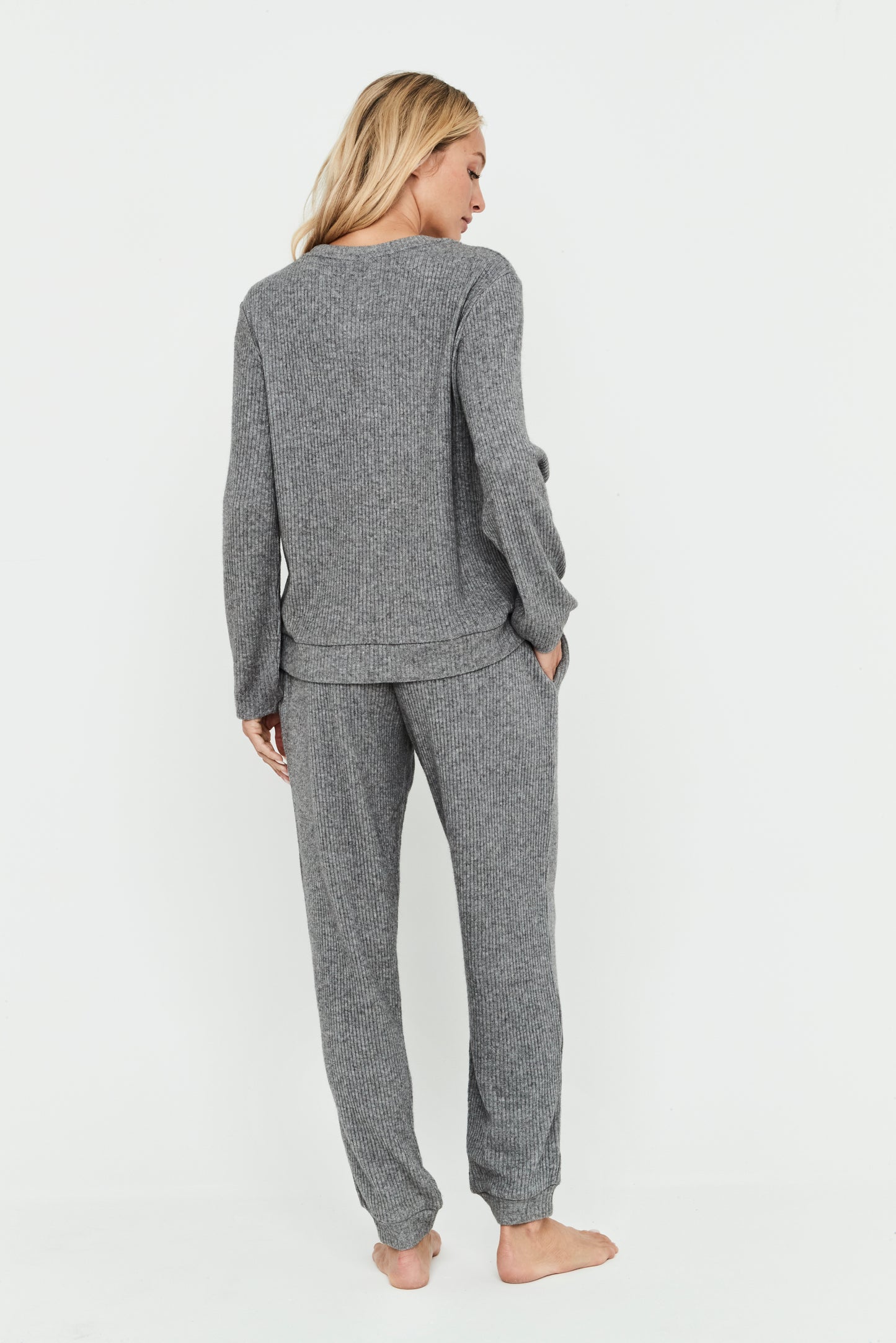 Pijama Dos Piezas Gris