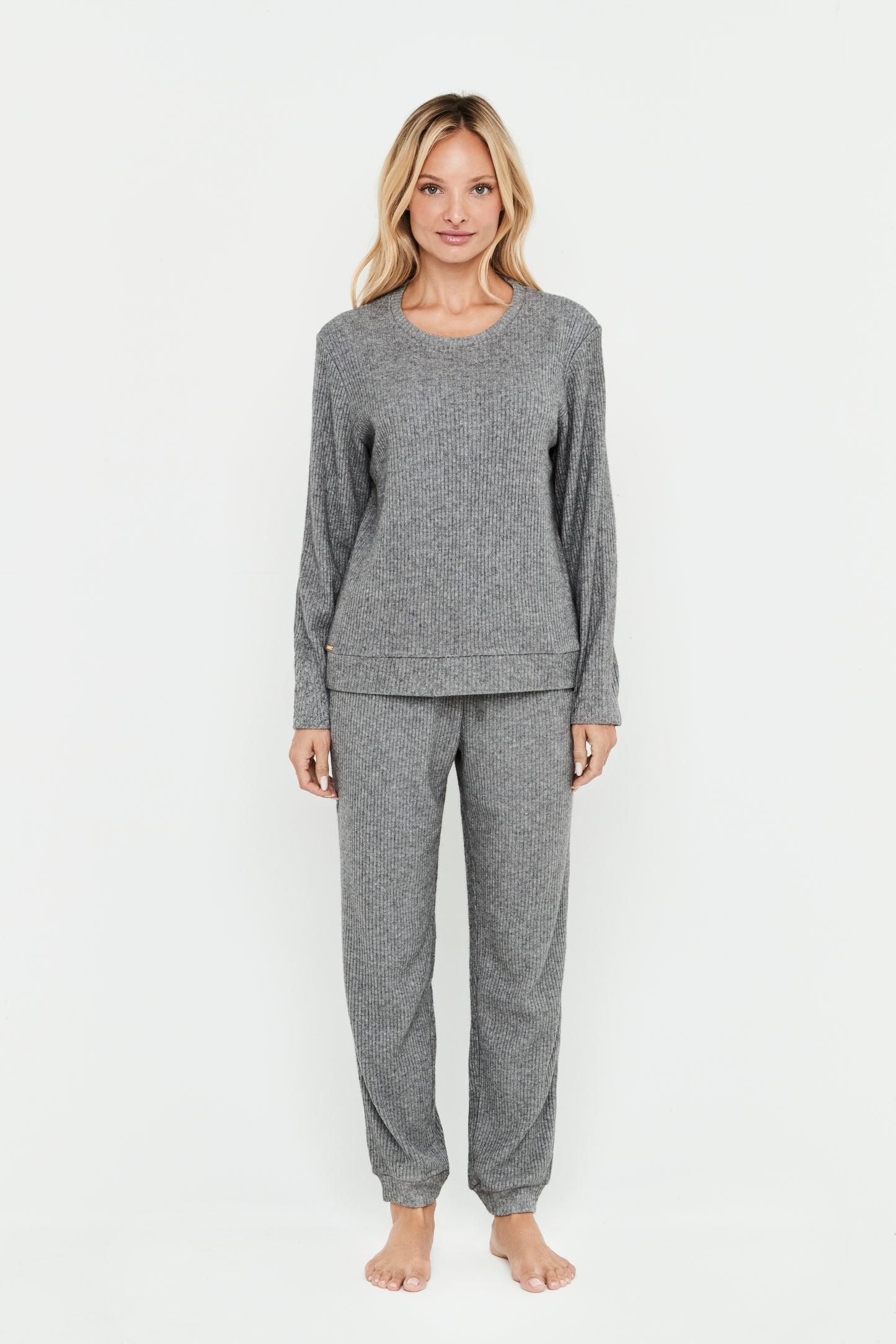 Pijama Dos Piezas Gris