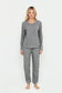 Pijama Dos Piezas Gris