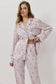 Pijama largo Rosa - flanesyfresones