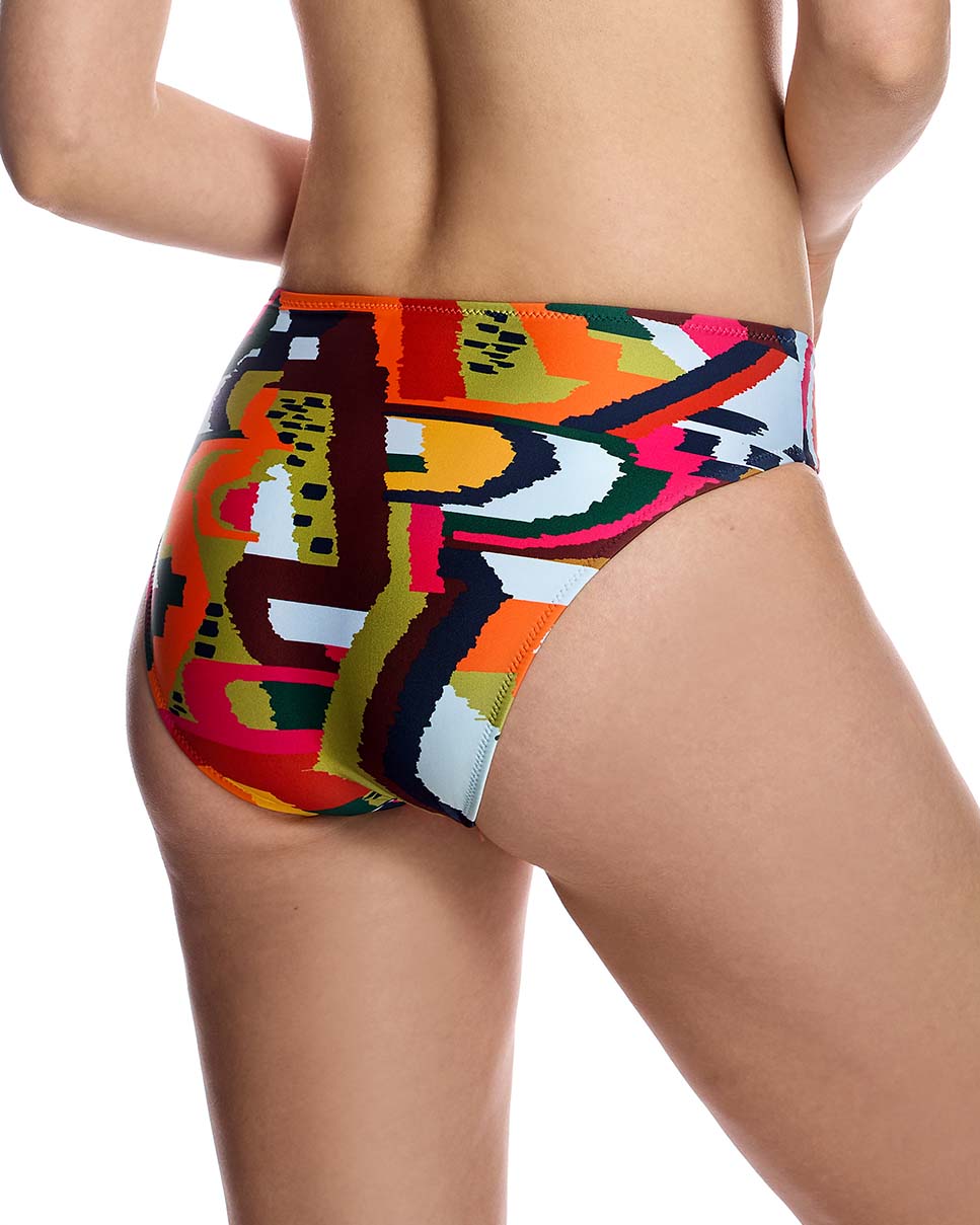 Braguita biquini estampada