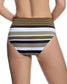 Braguita biquini talle alto rayas - flanesyfresones