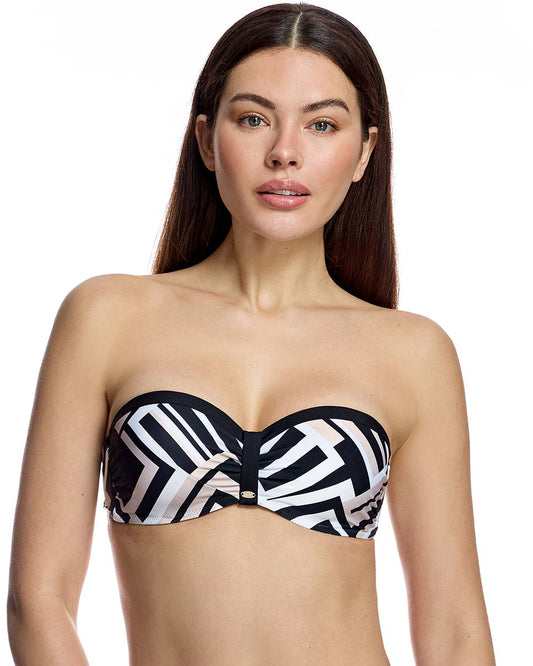 Biquini top bandeau - flanesyfresones