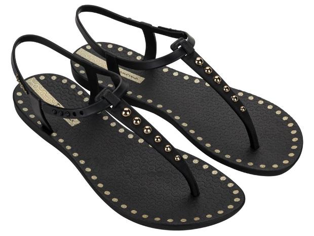 IPANEMA CLASS DOTS AD Black - flanesyfresones