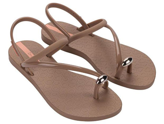 IPANEMA GLAM RING SANDAL Brown Rose - flanesyfresones